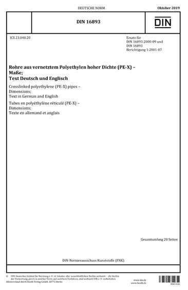 Standards PDF Cover Page