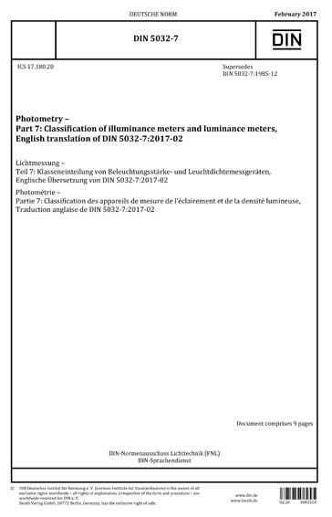 Standards PDF Cover Page