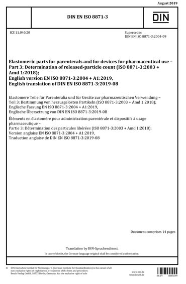Standards PDF Cover Page