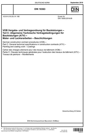 Standards PDF Cover Page