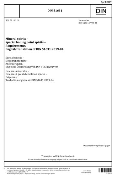Standards PDF Cover Page