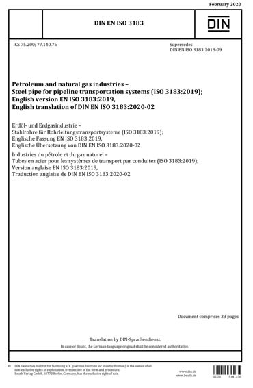 Standards PDF Cover Page