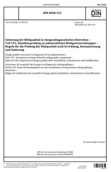 Standards PDF Cover Page