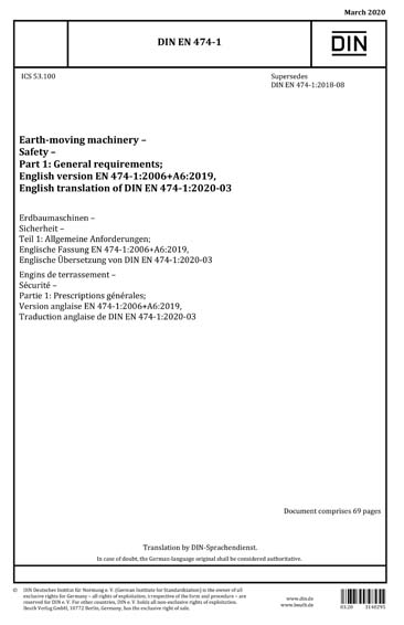 Standards PDF Cover Page