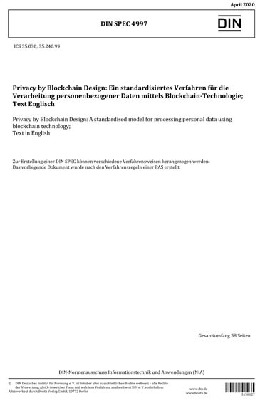 Standards PDF Cover Page