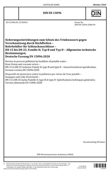 Standards PDF Cover Page