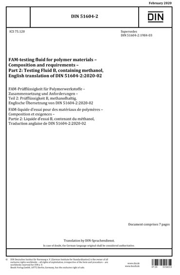 Standards PDF Cover Page