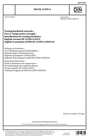 Standards PDF Cover Page