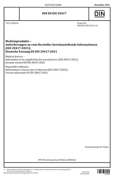 Standards PDF Cover Page