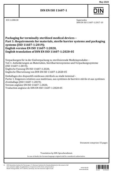 Standards PDF Cover Page
