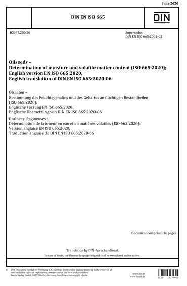 Standards PDF Cover Page