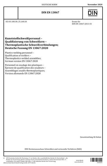 Standards PDF Cover Page