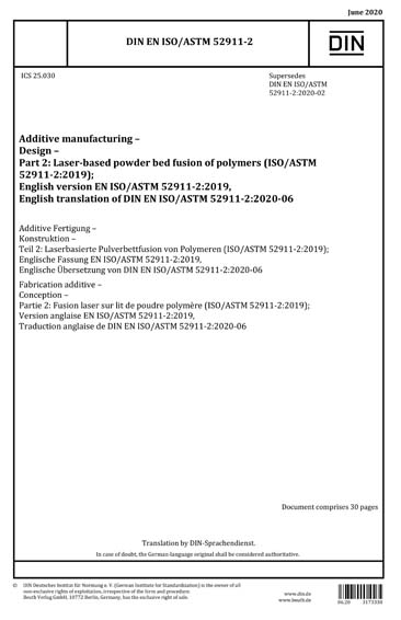 Standards PDF Cover Page