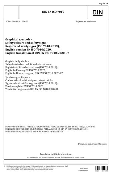 Standards PDF Cover Page