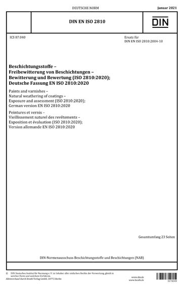 Standards PDF Cover Page