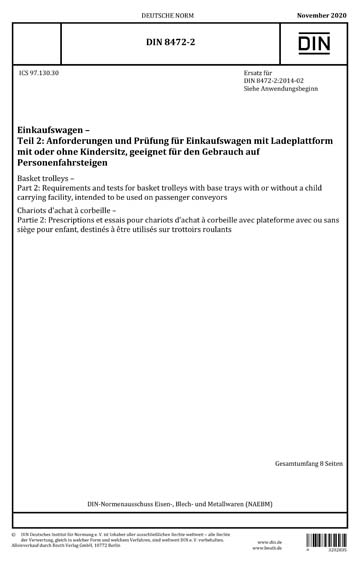 Standards PDF Cover Page