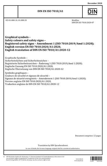 Standards PDF Cover Page