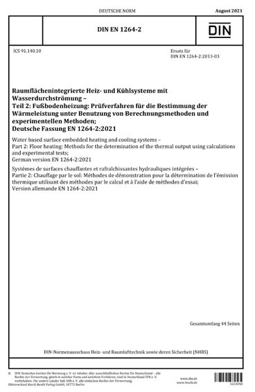 Standards PDF Cover Page