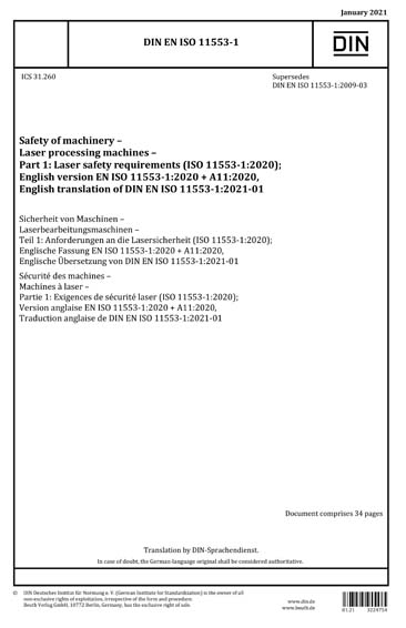 Standards PDF Cover Page