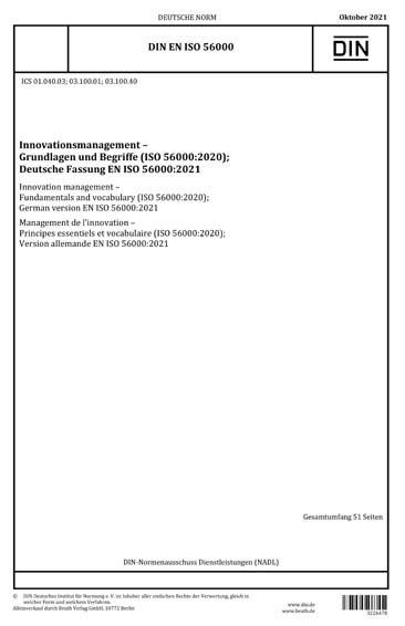 Standards PDF Cover Page