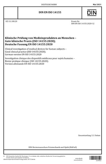 Standards PDF Cover Page