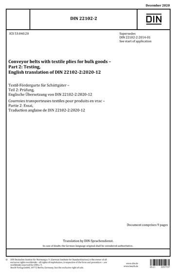 Standards PDF Cover Page