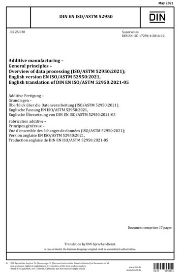 Standards PDF Cover Page