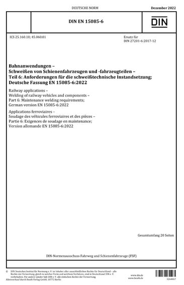 Standards PDF Cover Page