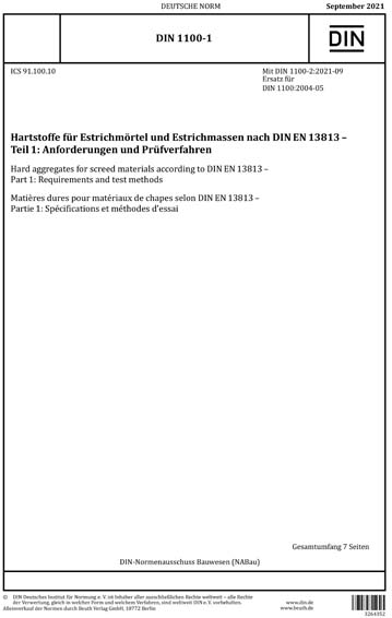 Standards PDF Cover Page