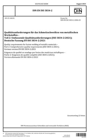 Standards PDF Cover Page