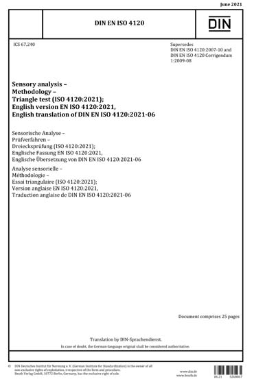 Standards PDF Cover Page
