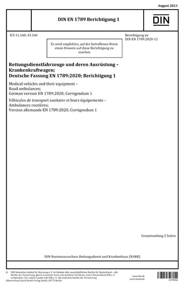 Standards PDF Cover Page