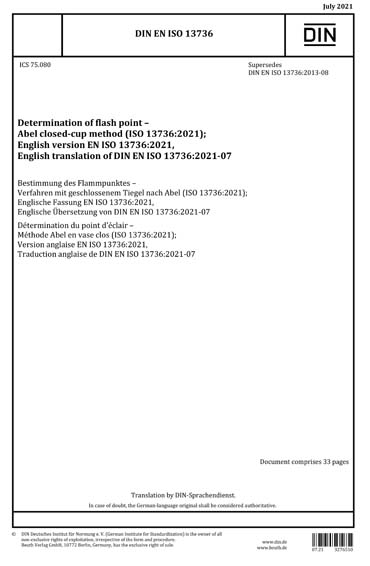 Standards PDF Cover Page