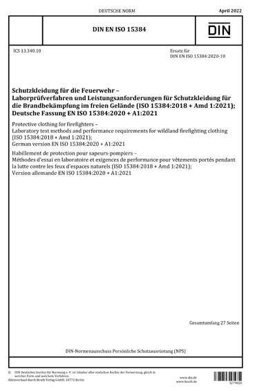 Standards PDF Cover Page