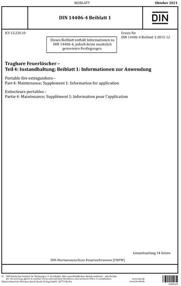 Standards PDF Cover Page
