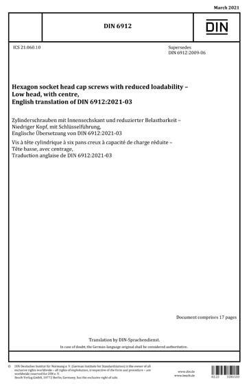 Standards PDF Cover Page