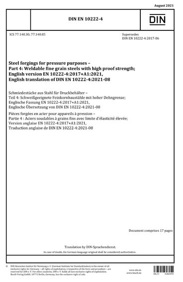 Standards PDF Cover Page