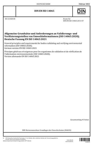 Standards PDF Cover Page