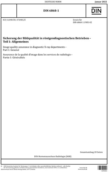 Standards PDF Cover Page
