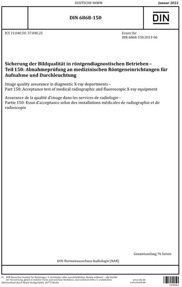 Standards PDF Cover Page