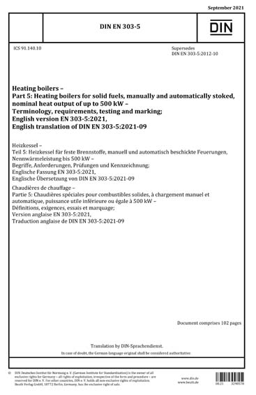 Standards PDF Cover Page