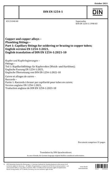 Standards PDF Cover Page