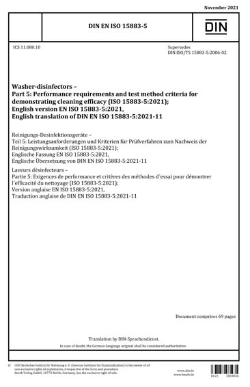 Standards PDF Cover Page