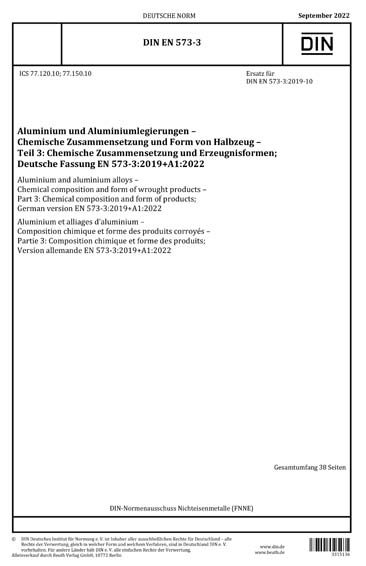 Standards PDF Cover Page