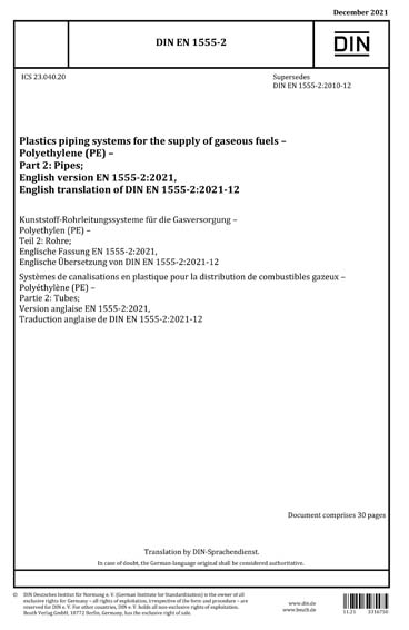 Standards PDF Cover Page