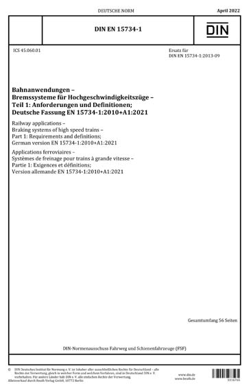 Standards PDF Cover Page