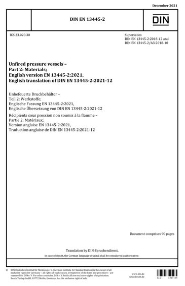 Standards PDF Cover Page