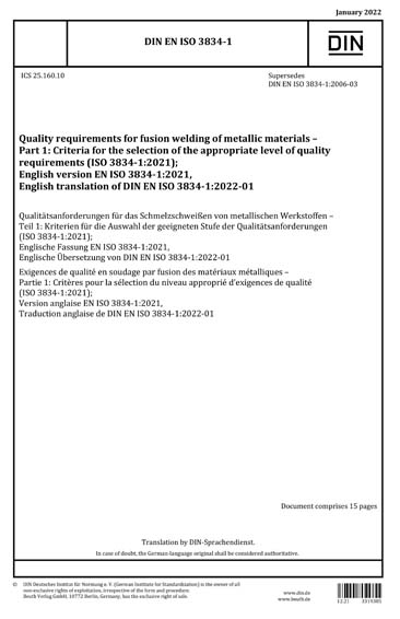 Standards PDF Cover Page