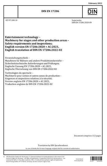 Standards PDF Cover Page