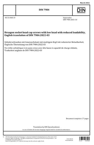 Standards PDF Cover Page